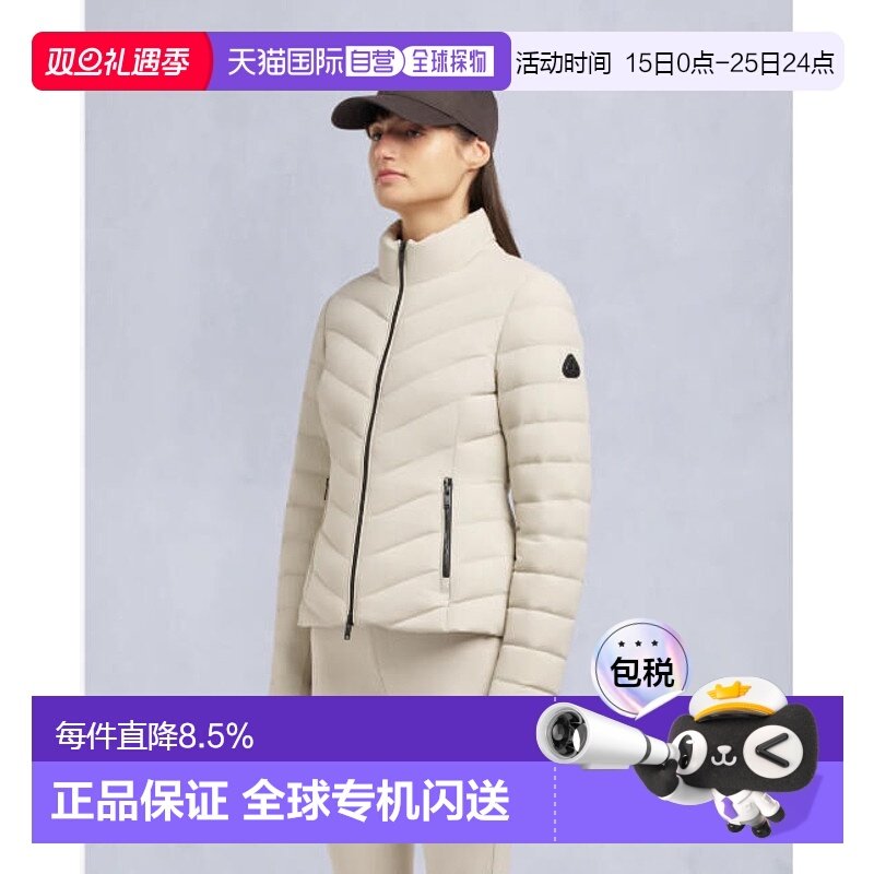 Moose Knuckles 女士ELORA防风保暖长袖拉链羽绒夹克小剪刀羽绒服