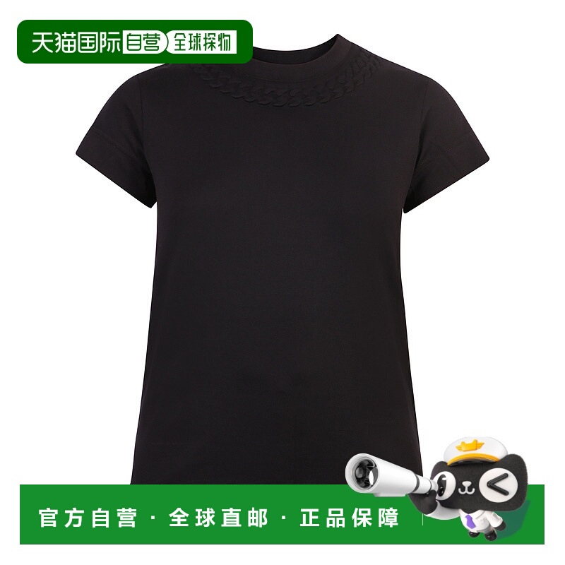 1h可退 香港直邮GIVENCHY 女士衬衫 BW707Y3Z4Z001 AW2022 黑色 C