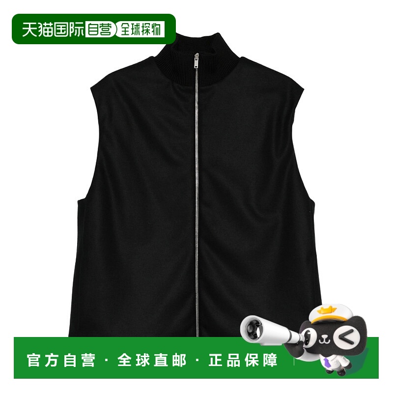 香港直邮Jil Sander 高领拉链马甲 J22FB0147J40045