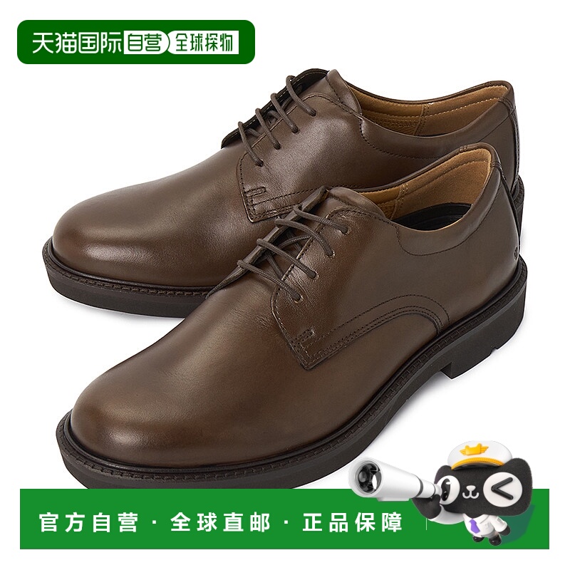 1h可退 韩国直邮Ecco 爱步男士都市伦敦正装圆头皮鞋52560401482