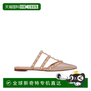 SW2S0 99新未使用 香港直邮Valentino ROCKSTUD尖头铆钉穆勒鞋