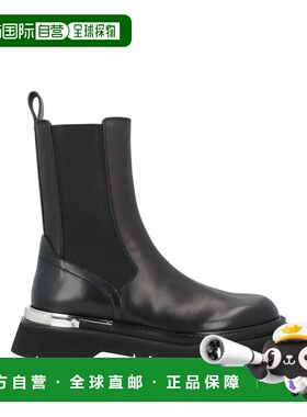 1h可退 香港直邮Dsquared2 二次方 男士 脚踝靴 black黑色 舒适时