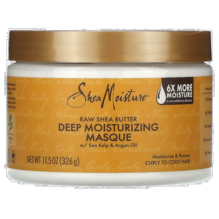 香港直邮sheamoisture深层护理发膜改善毛躁滋润营养340g正品