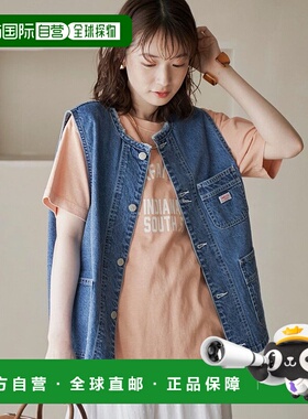 日本直邮coen 史密斯别注牛仔背心 [CO3322EW015701]内搭