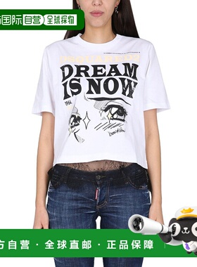 香港直邮DSQUARED2 女士T恤 AW2023 S75GD0364S23009100女装