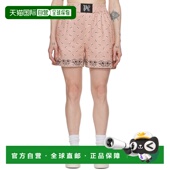 香港直邮Palm 短裤 Angels 女士 1h可退 Paisley 棕榈天使 粉色