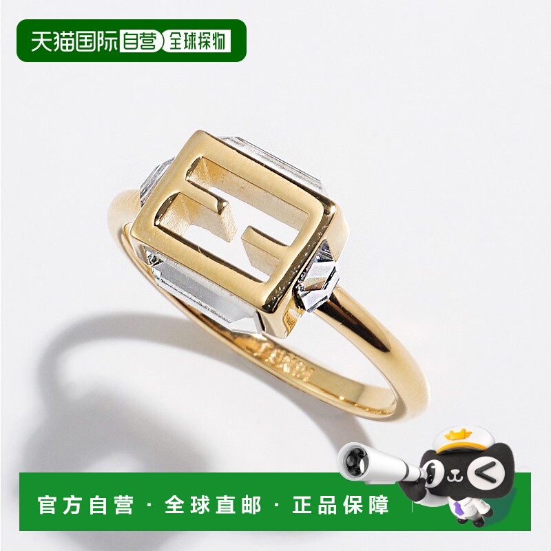 日本直邮 FENDI 芬迪戒指 BAGUETTE Baguette 8AH813 W2Y 女式 FF