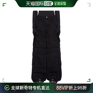 黑色做旧工装 男士 维特萌 香港直邮潮奢 Vetements 裤