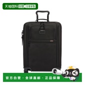 3男士 自营欧洲直邮Tumi途明 Alpha 黑色弹道尼龙拉链口袋行李箱