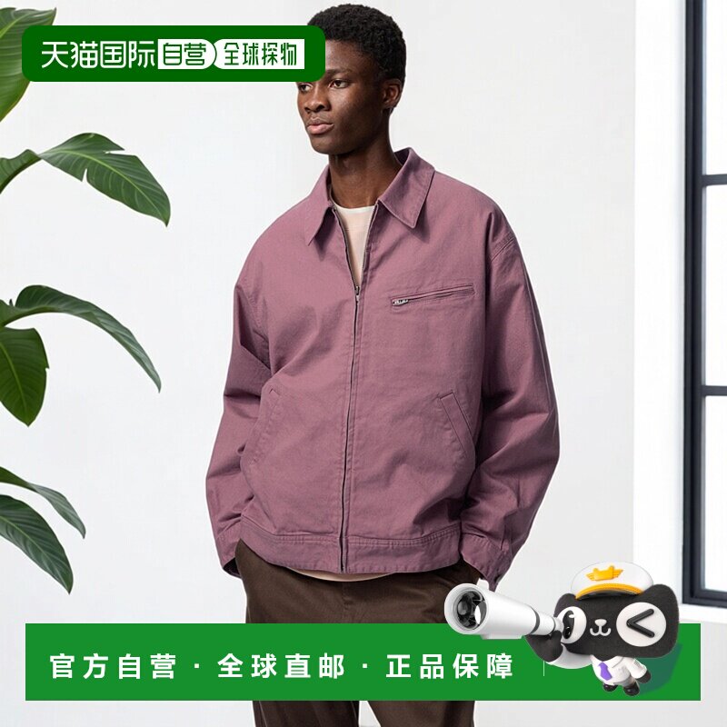 日本直邮UNIQLO优衣库 简约舒适百搭休闲拉链长袖夹克外套 男款