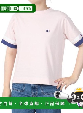 日本直邮Champion 女士短袖T恤 CW-B321 910