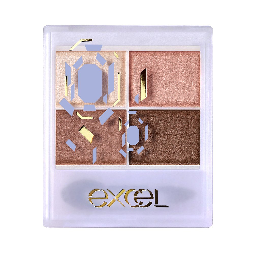 excel skinny rich shadow'23 四色眼影盘 #SR06 4.3g