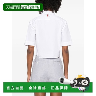 香港直邮THOM BROWNE 女士衬衫 FLL205AF0313100 SS2026 白色