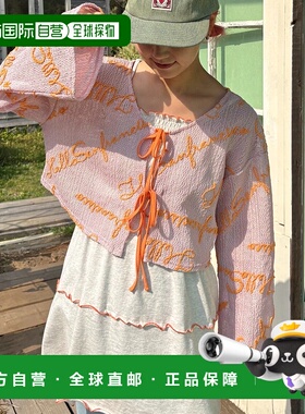 1h可退 日本直邮CIAOPANIC TYPY 女士刺绣短款两穿罩衫 TYZ105150