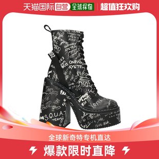 香港直邮潮奢 二次方 女士脚踝靴 Dsquared2