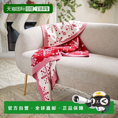 自营 safavieh冰霜投掷-红色 美国奥莱直发