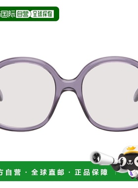 1h可退 香港直邮潮奢 LOEWE 罗意威 女士 紫色 Slim Oversized 眼