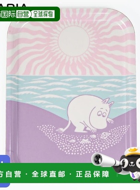 日本直邮Arabia Tray 夏季限量版西式餐盘 姆明系列 海滩日 10763