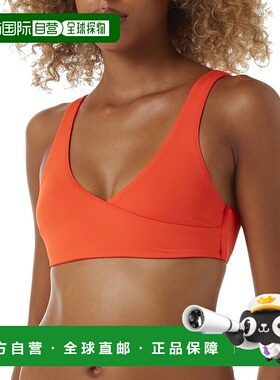 自营 Melissa Odabash奥兰多比基尼上衣-杏色 美国奥莱直发性感