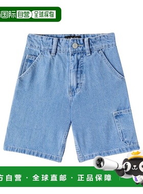 香港直邮Molo 男童 Archie 百慕大牛仔短裤童装 blue蓝色 舒适时
