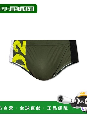 香港直邮DSQUARED2 男士泳装 D7B4562100308 SS2025 绿色 Swim Br