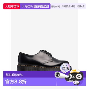 自营 DR. MARTENS - 1461四重抛光光滑皮革德比鞋时尚舒适新款