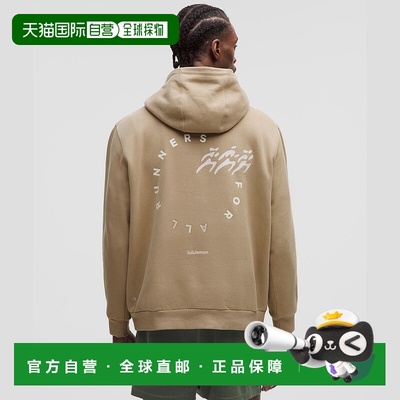 自营1h可退 欧洲直邮LULULEMON露露乐檬 Steady State 连帽衫 Run