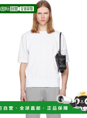 1h可退 香港直邮潮奢 Thom Browne 汤姆 布朗 男士 白色 Cotton J