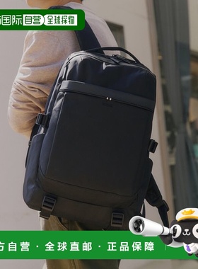 韩国直邮HAZZYS [25FW] [HATCH-BAG] 黑色 Cordura 尼龙背包 HJBA