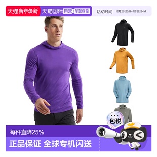 加拿大直邮ARC WOOL TERYX始祖鸟男士 MERINO HOODY IONIA 1h可退