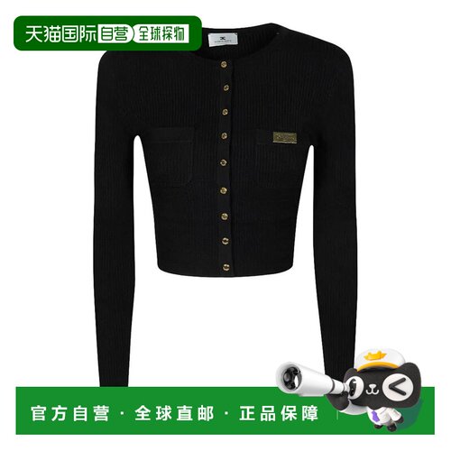 香港直邮ELISABETTA FRANCHI 女士针织衫 MK88B61E2110BLACK