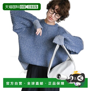 1h可退 日本直邮select MOCA 女士配色圆领针织上衣 20001471