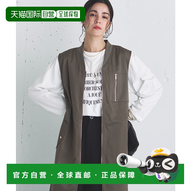 1h可退 日本直邮DOUX ARCHIVES 女装 圆领 logo印花T恤 简约百搭