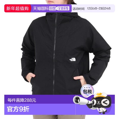 日本直邮THE NORTH FACE 紧凑夹克 NPW72530 K [女士款] 北面外套