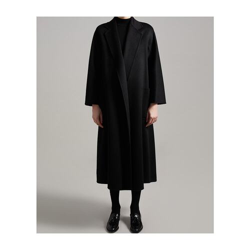 MAX MARA 女士外套 1016054106004 CO 黑色 长袖大衣
