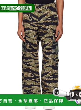 1h可退 香港直邮Givenchy 纪梵希 男士 黑色 & 绿色 Camo Print