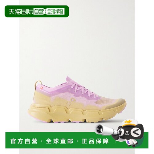 1h可退 On 女士 Cloudsoma recycled-knit 橡胶边弹力运动鞋 3WF3