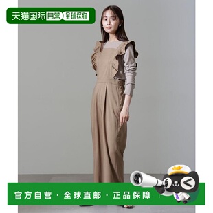 连身裙装 荷叶边袖 NA103EW104018背带裙 universe 日本直邮NANO