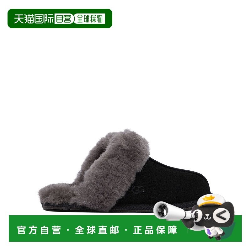 香港直邮UGG 女士凉鞋 1106872BCGR AW2025 黑色 Slip-On Sandal