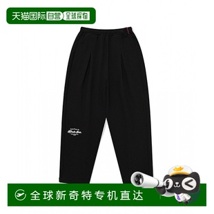 运动裤 Tuck Point 黑色 Uni 韩国直邮KIRSH 重量级