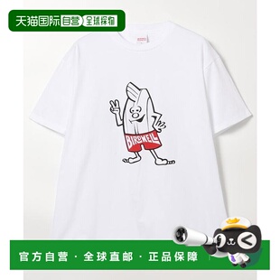 小鸟图案T恤 Birdwell 日本款 黑白 1h可退 日本直邮官方授权