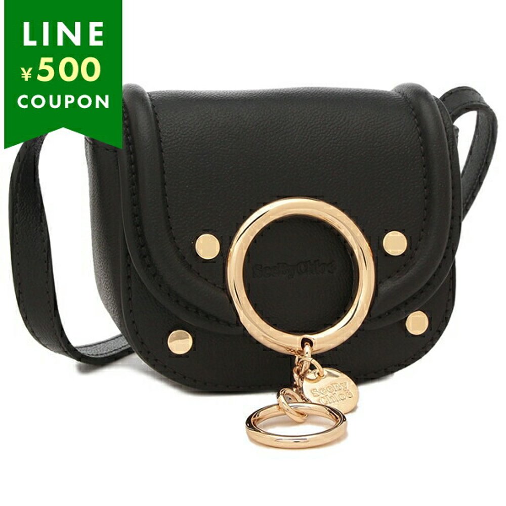 日本直邮SEE BY CHLOE 单肩包Mala 迷你包女式 CHS23WPB26388 001