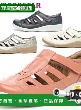 日本直邮Moonstar 运动鞋 SPORTH 舒适鞋 4E 宽天然皮革真皮 SP56