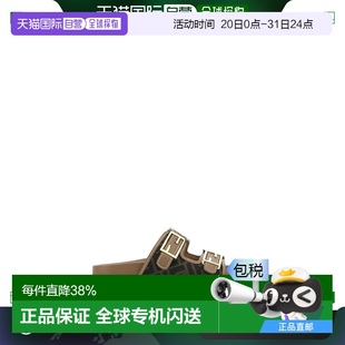 女士涼鞋 香港直郵FENDI 8X8326AEGVF1HHG牛皮棕色