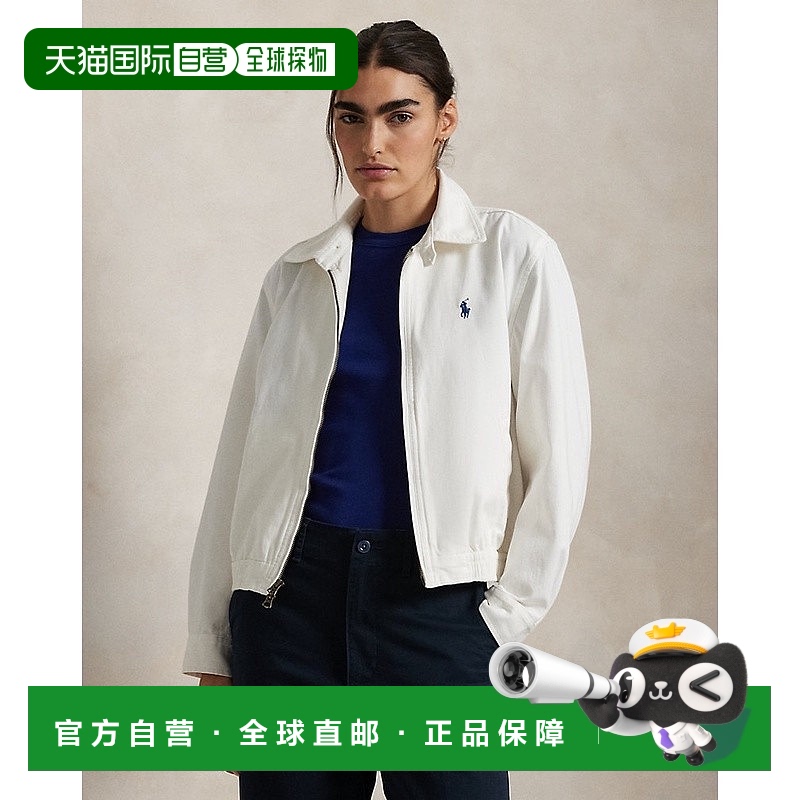 自营欧洲直邮RalphLauren拉夫劳伦 Polo棉质斜纹布夹克