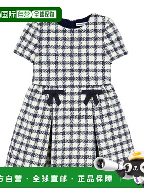 1h可退 香港直邮Self-Portrait 格纹粗花呢连衣裙 RS26-707S