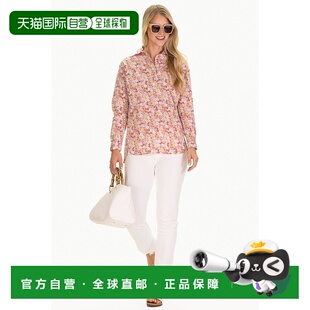 自营duffield lane粉红色花朵的萨凡纳束腰外衣-粉红色 美国奥莱