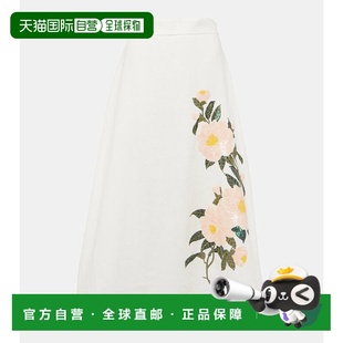 Natura 1h可退 女士 ZIMMERMANN 精饰亚麻欧根纱中 香港直邮潮奢