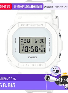【日本直邮】卡西欧 G-SHOCK DW-5600WW-7JF 男士白色环保表