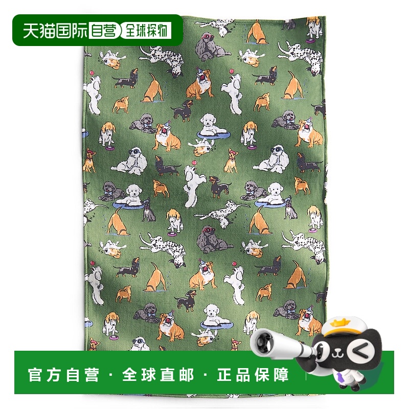 自营vera bradleyOutlet Fleece Essential Throw Blanket - dog